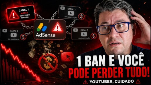 Canal Dark no YouTube: Como Proteger Seus Canais e o AdSense de um Banimento em Massa